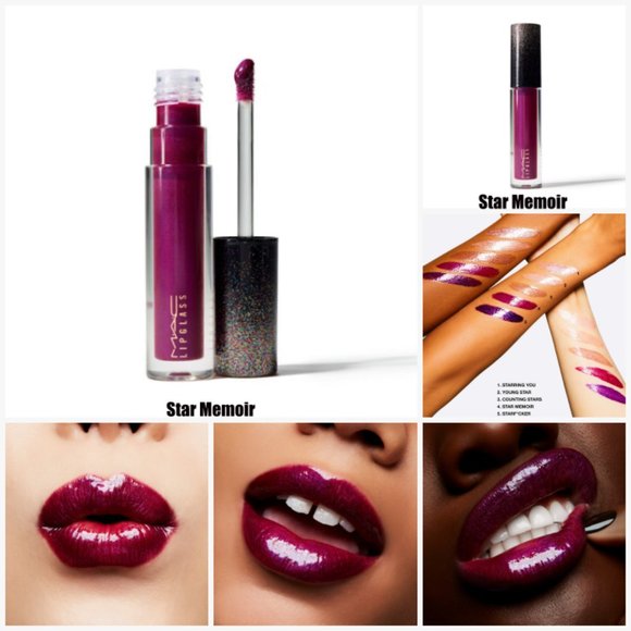MAC Cosmetics Other - M.A.C Cosmetics Starring You Star Memoir Lipglass Lipstick